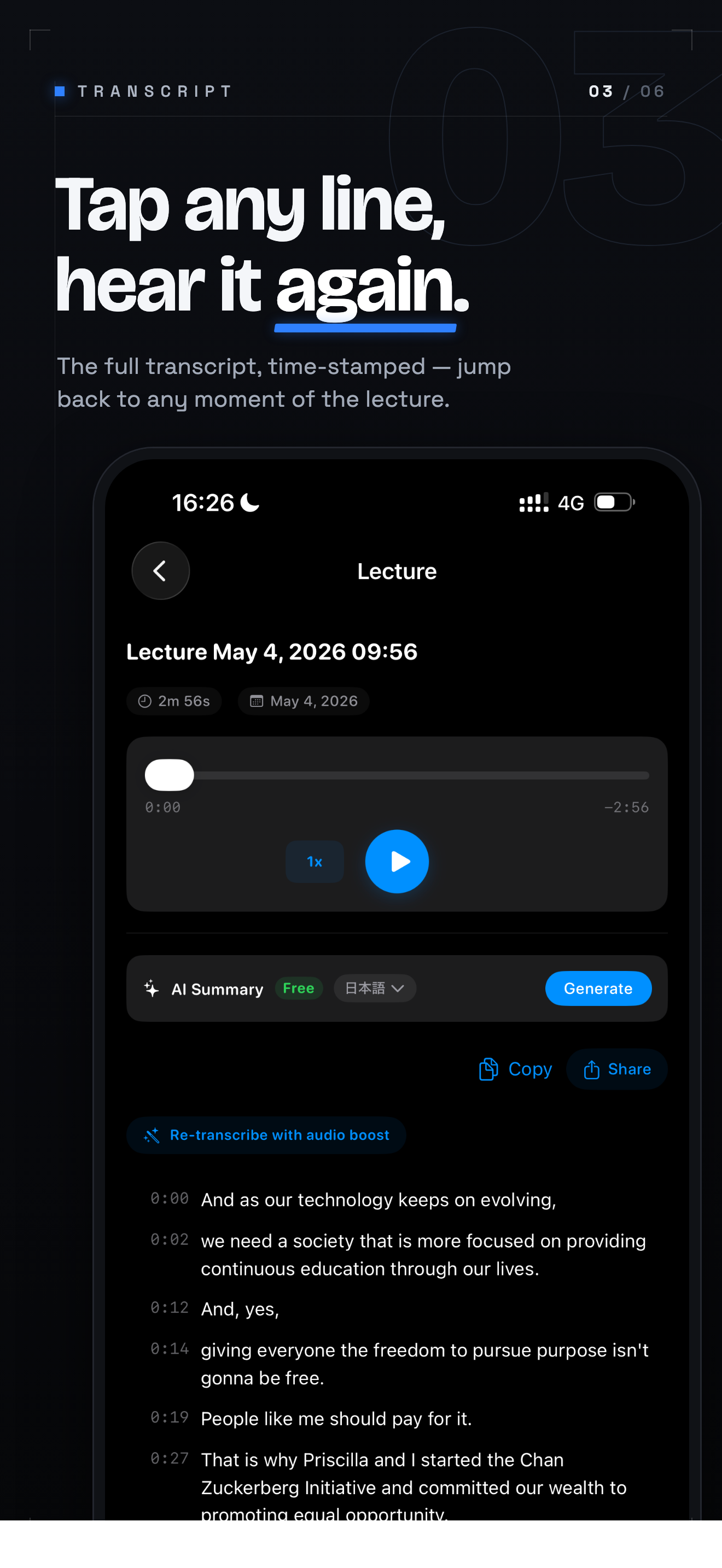 Lecsy: AI Lecture Notes screenshot 4