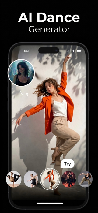 SnapDance AI - Dance Generator Screenshot 1 of 5