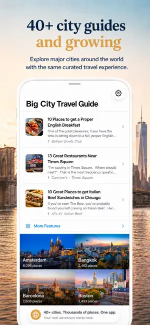 Big City Travel Guide: Planner screenshot 3