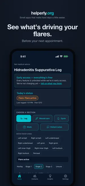 Hidradenitis Suppurativa screenshot 1