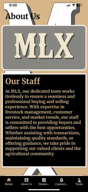 McDaniel Livestock Exchange screenshot 2