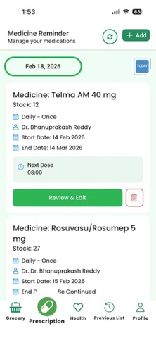 Rungrocery screenshot