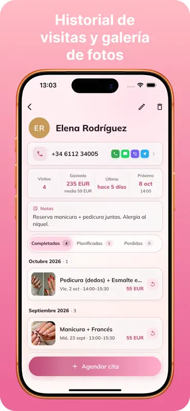 BeautyFlow CRM: Citas y Agenda screenshot 4 of 10
