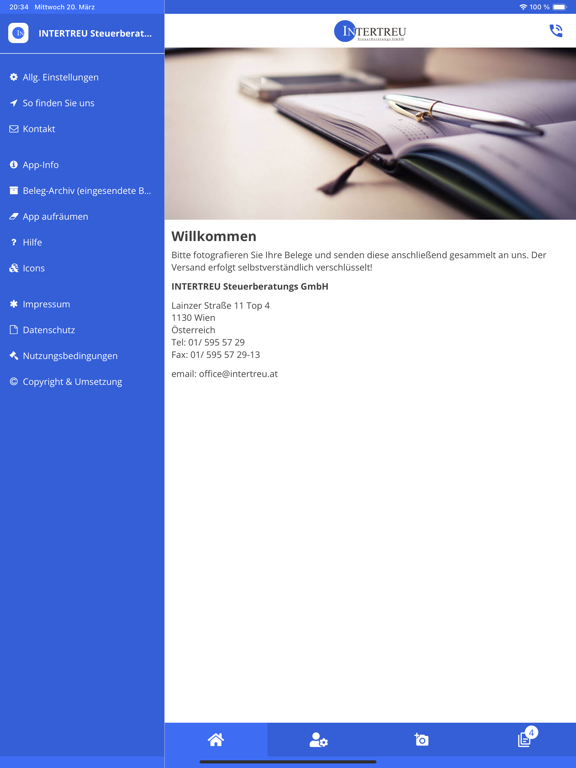 Screenshot #4 pour Intertreu Steuerberatungs GmbH