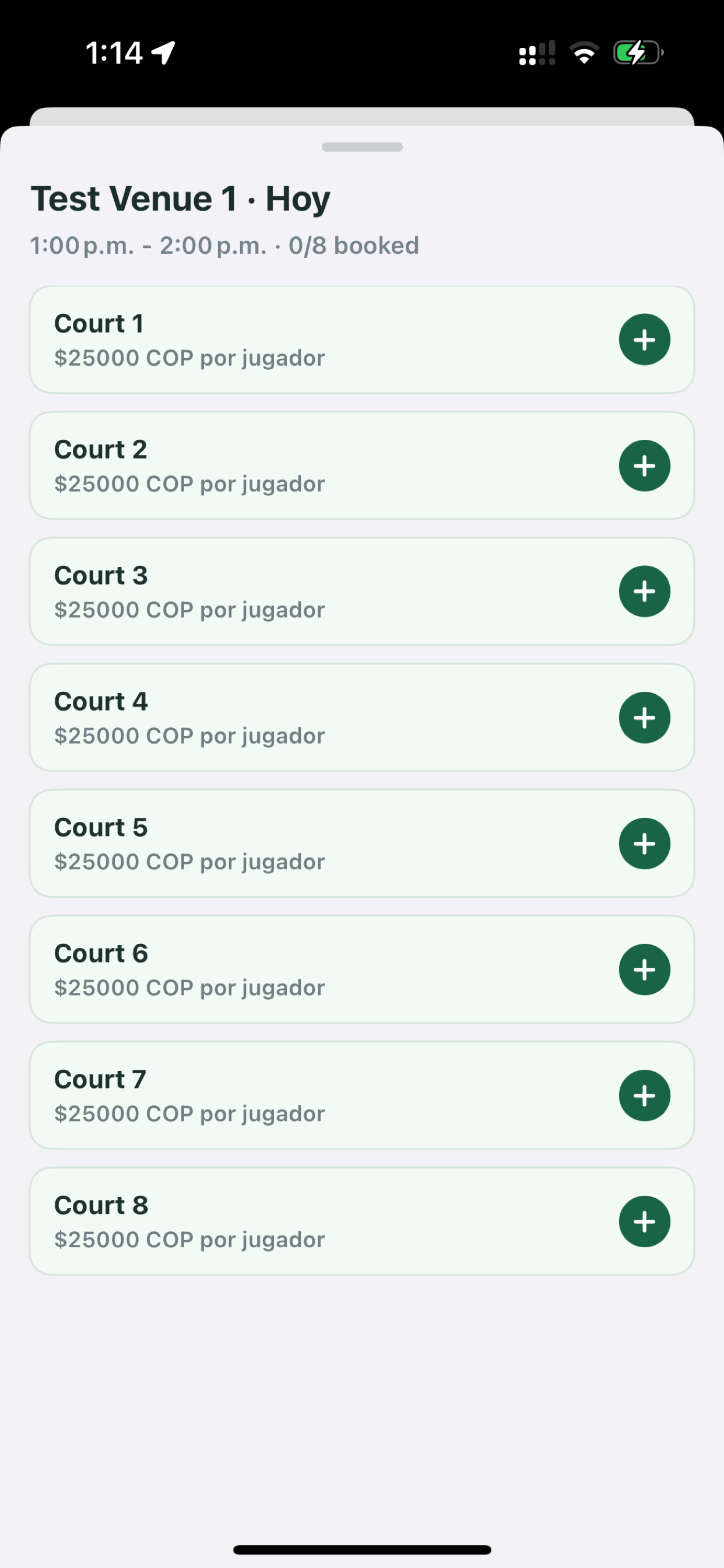 PlayPadelApp screenshot 3