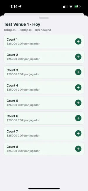 PlayPadel: Pádel Colombia screenshot 3