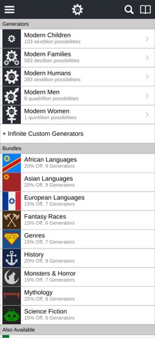 Characterize - Randomize Names Screenshot 1 of 5