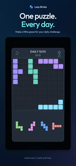 Lazy Bricks: Brick Puzzle screenshot 1