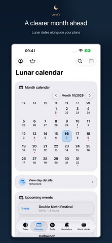 LunarV – Lunar Calendar Screenshot 2 of 4