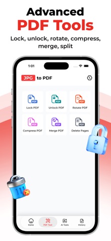 PDF Converter - Maker & Editor iPhone screenshot
