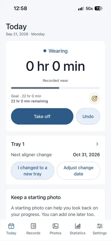 Aligner Tracker-AlignerDiary screenshot 3 of 5