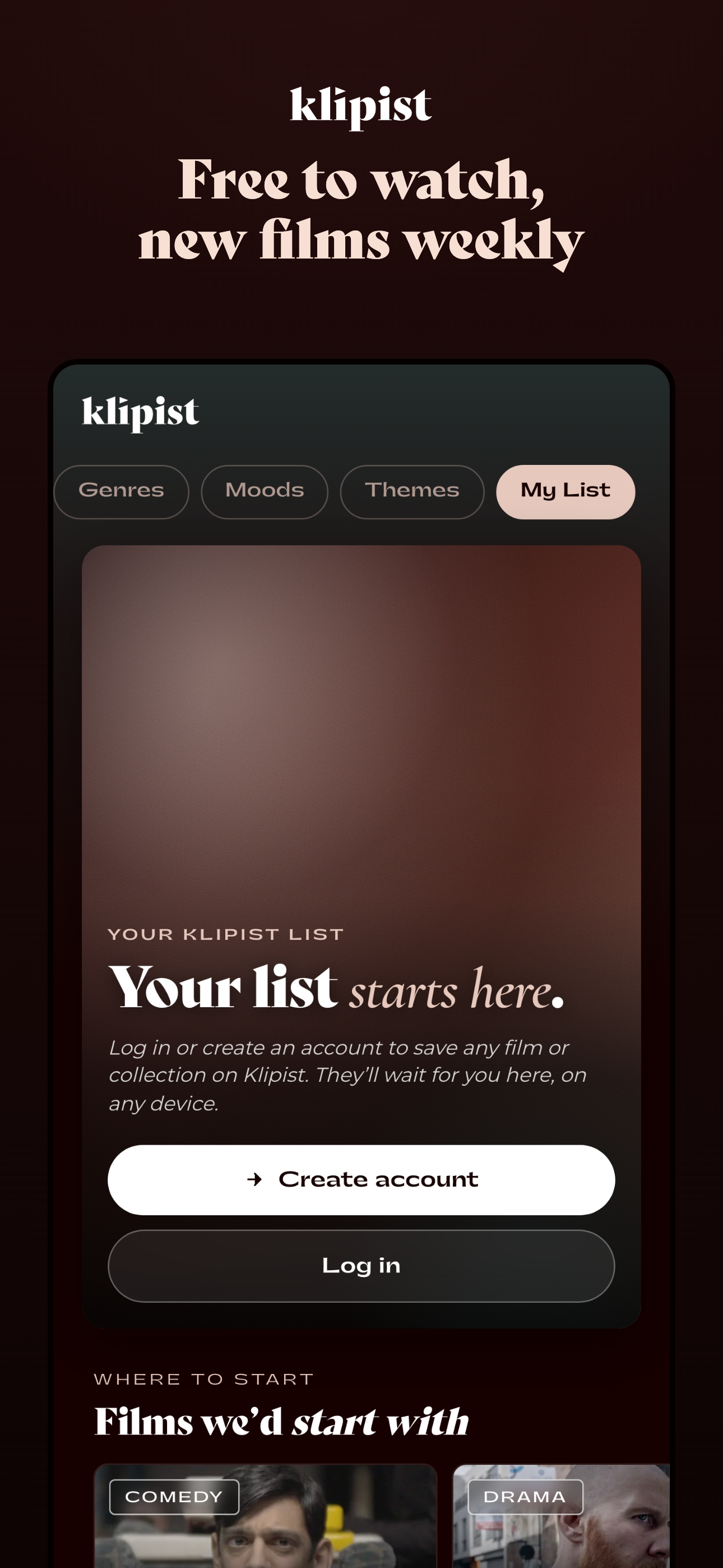 Klipist: Curated Short Films screenshot 6