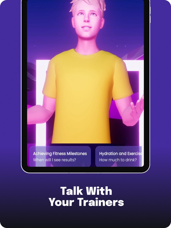 Jamie: AI Fitness Coach iPad screenshot 2 - Health & Fitness app