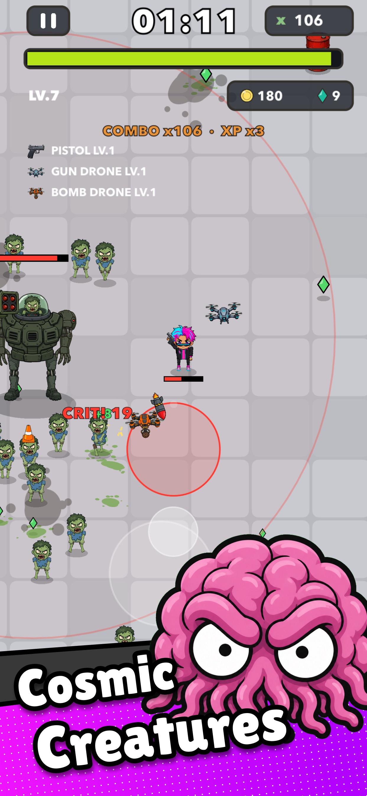 Screenshot 5 of Zomb.io: Zombie Shooter Arena
