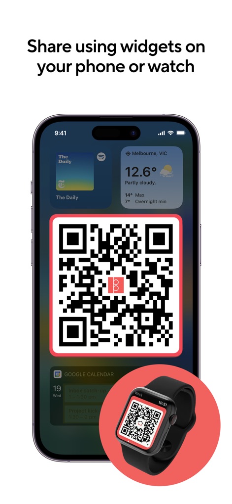 Blinq: Digital Business Card - This tool extends sharing accessibility through integrated phone widgets and Apple Watch display, ensuring the digital card is always at hand.