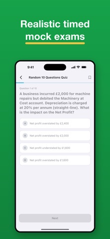 AAT Level 2 Accounting Prep Screenshot 4 of 6