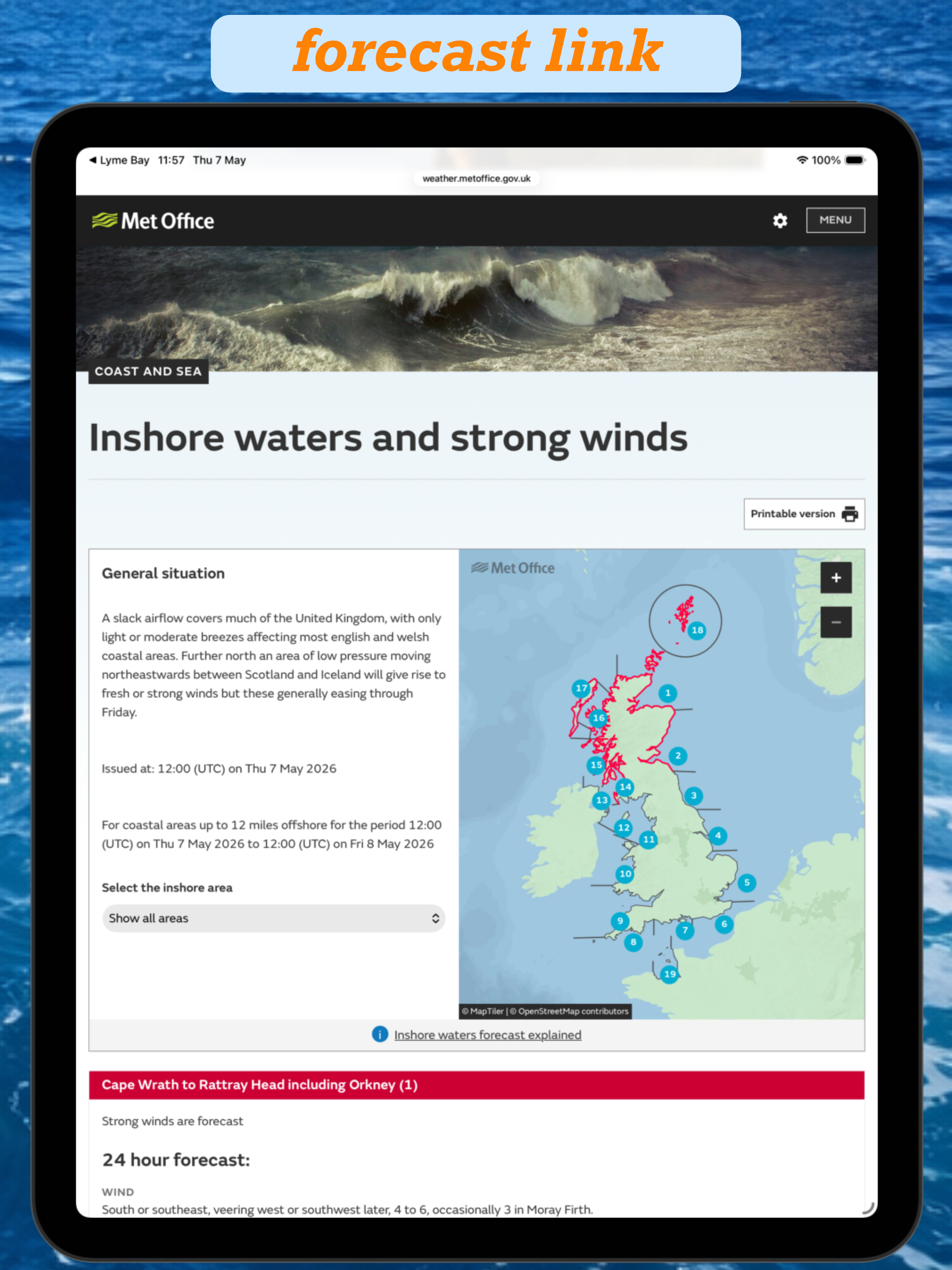 iStreams Lyme Bay