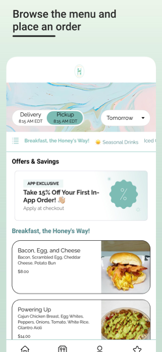 Honey's Bistro Screenshot 2 of 3
