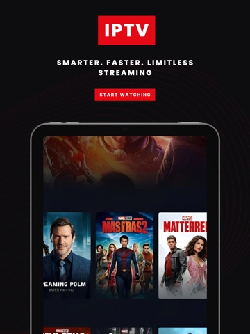 Smarter IPTV X Pro: M3U Player iPad screenshot