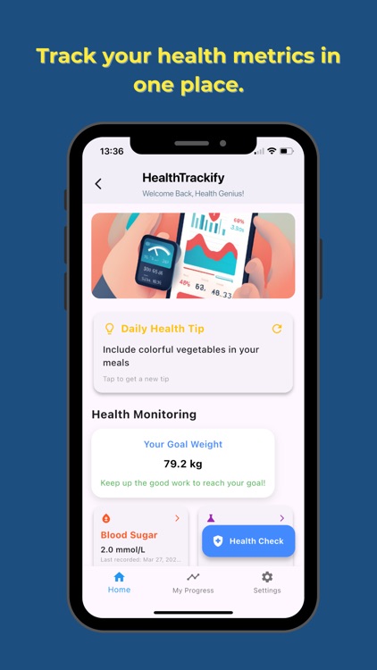 HealthTrackify:  Track & Guide
