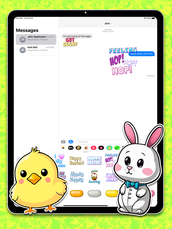 Screenshot #6 pour Easter Fun Stickers