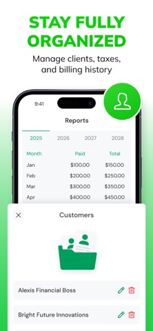 Business Invoices & Receipts screenshot