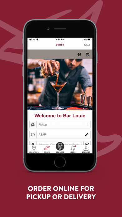 Bar Louie Rewards iPhone screenshot 4 - Food & Drink app