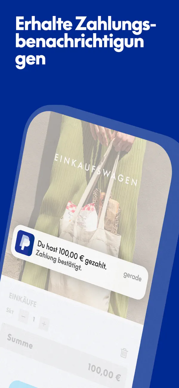 PayPal - Send, Shop, Manage iPhone App Screenshot 8 – Finanzen