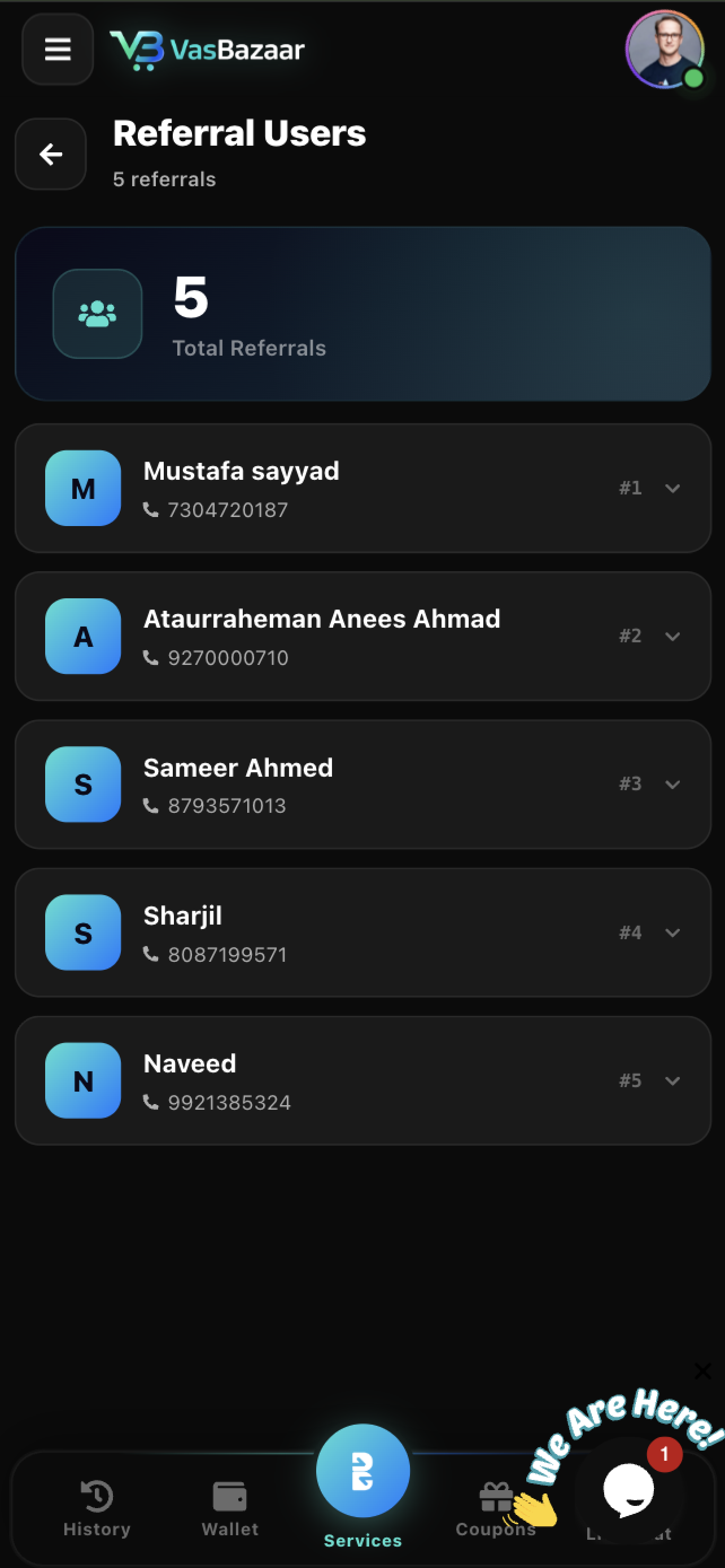 Vasbazaar screenshot 2