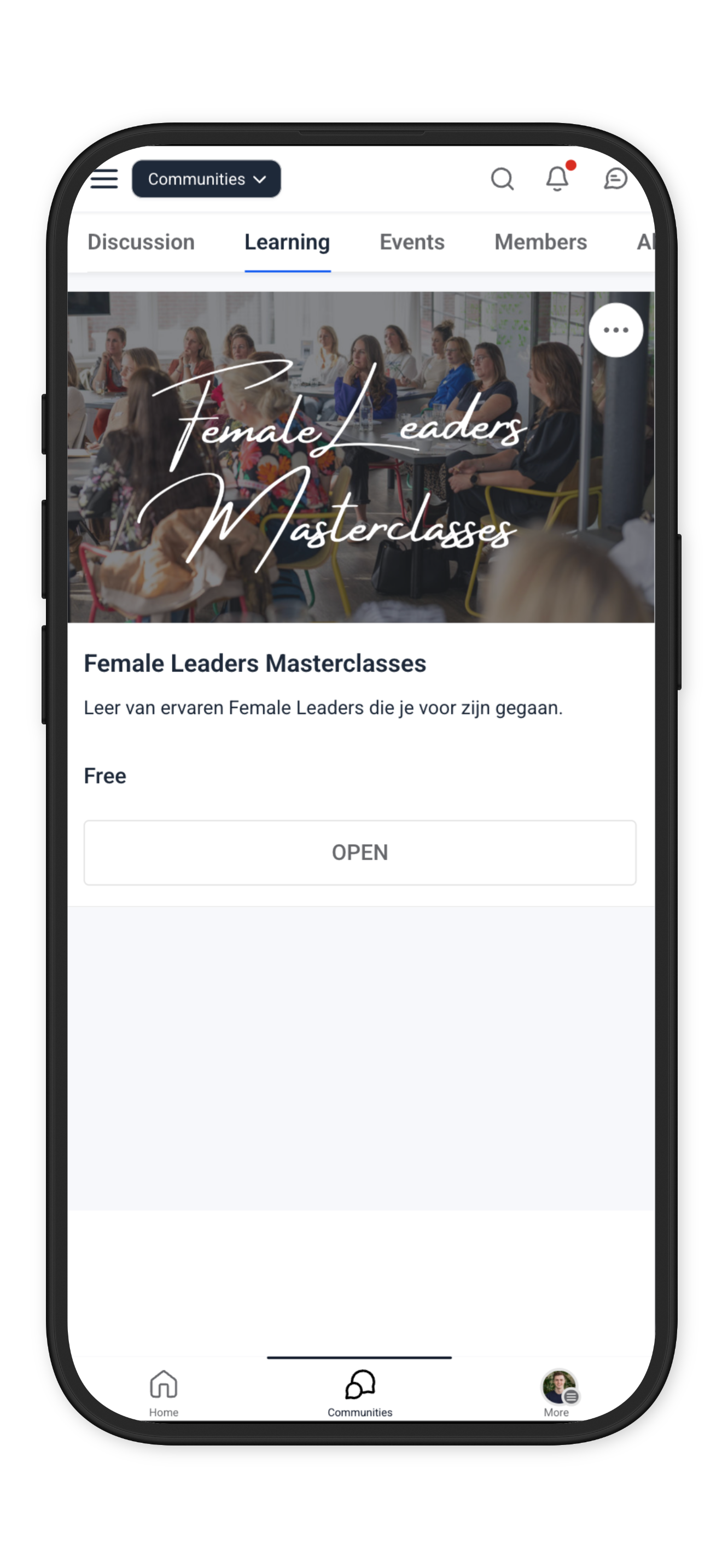 Female Leaders Club App