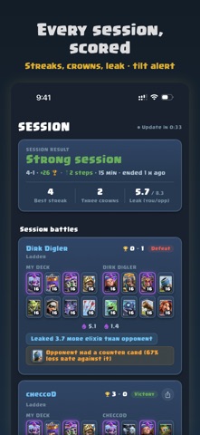 Royale Buddy: Decks & Stats Screenshot 3 of 6