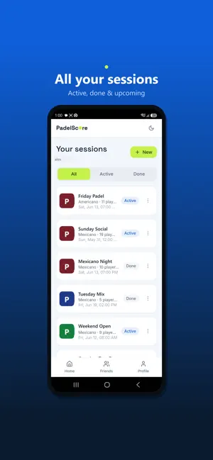 PadelScore - Live Scoring screenshot 1