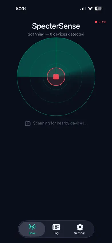 SpecterSense screenshot 3