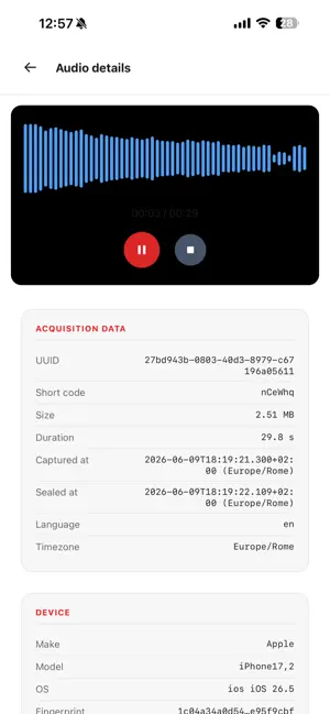 Locus by AcquisizioniForensi screenshot 3