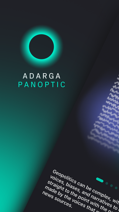 Adarga Panoptic iPhone screenshot 1 - News app