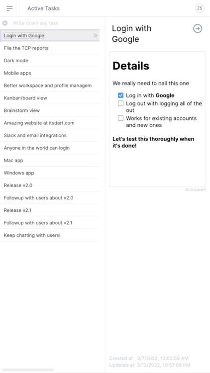 Dart Project Management screenshot-5