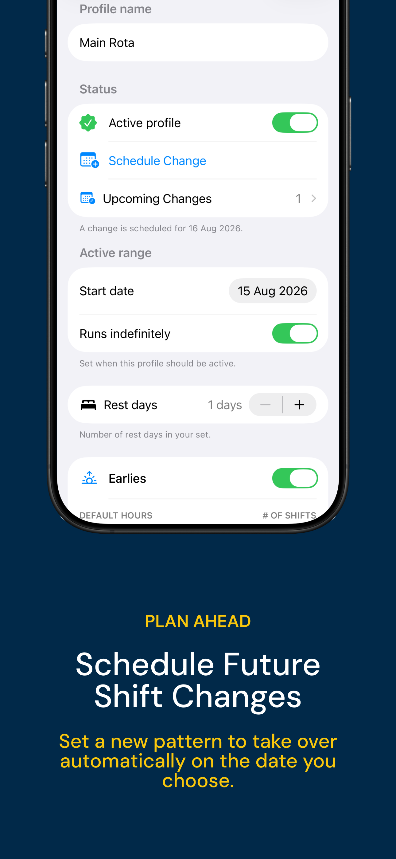 Shift Planner & Calendar screenshot 2