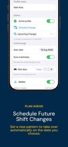 Shift Planner & Calendar iPhone screenshot