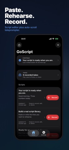 GoScript: AI Teleprompter Screenshot 4 of 5