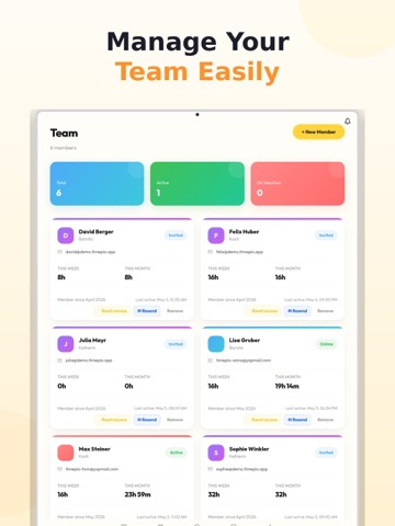 Shift Planner - Timepio iPad screenshot