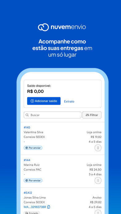 Nuvemshop Screenshot