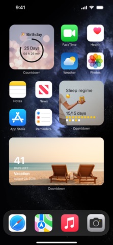 Countdown Widget: Day Counter screenshot