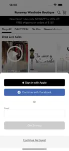 Runaway Wardrobe Boutique screenshot #1 for iPhone