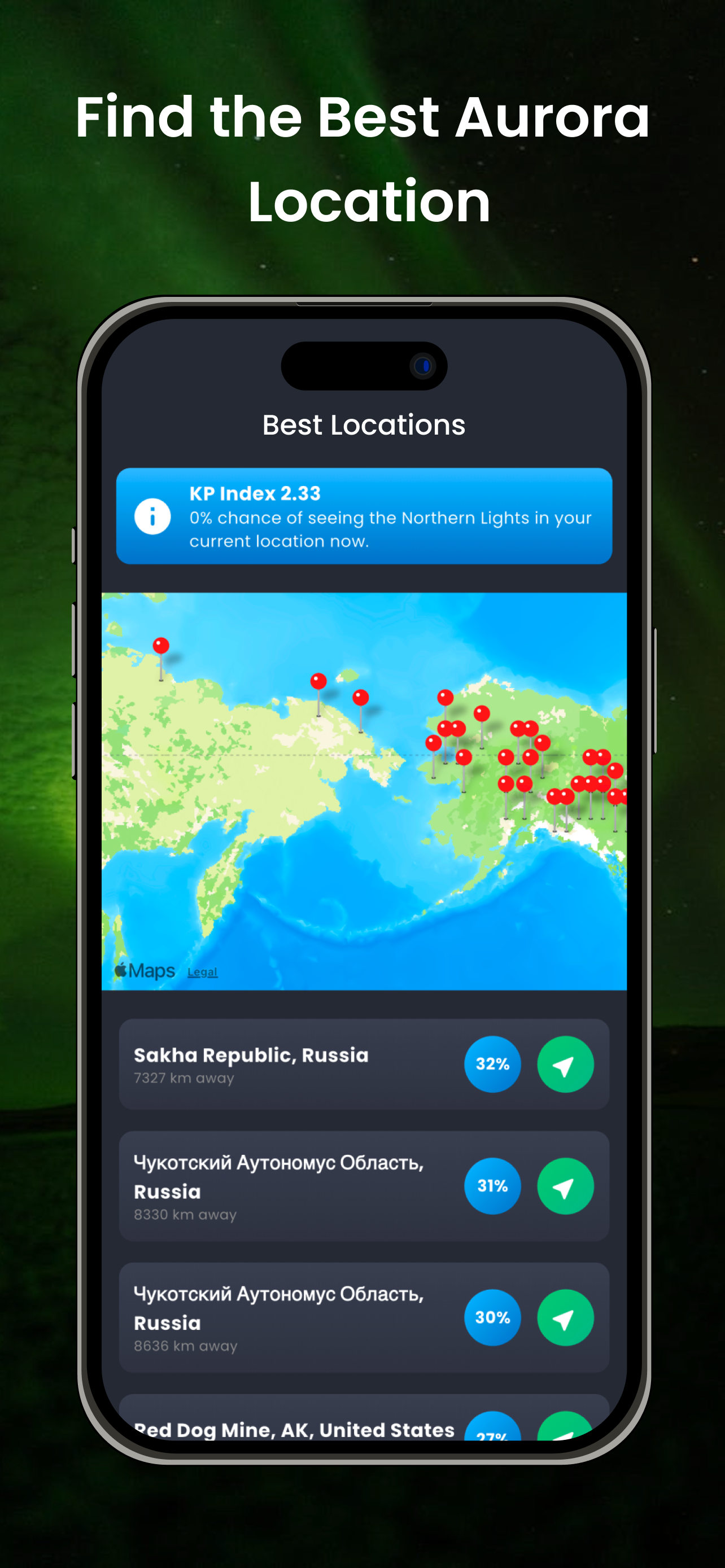 Aurora Forecast & borealis screenshot 3