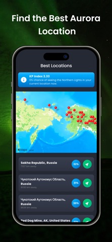 Aurora Forecast & borealis screenshot