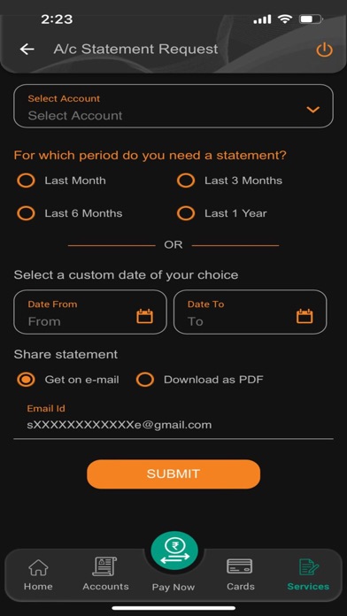 Screenshot #2 pour IDBI Bank GO Mobile+