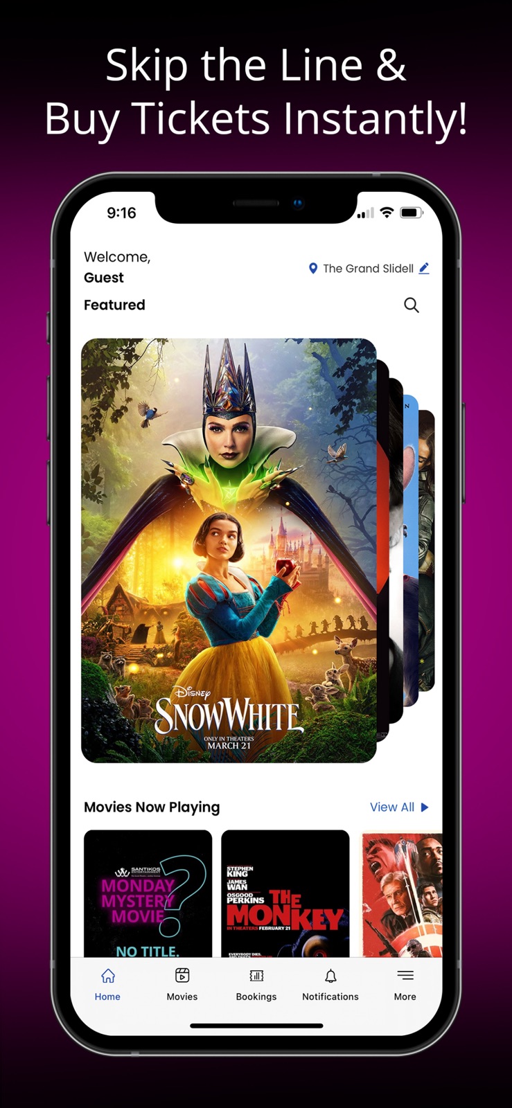 Santikos - Movies & Rewards iphone screenshot 1