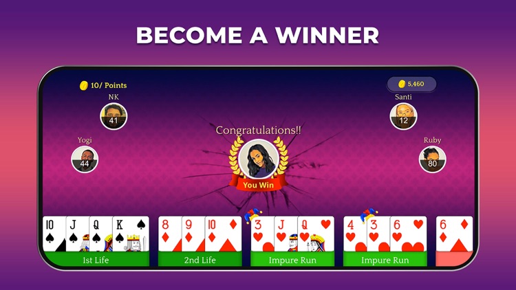 Rummy - Offline Card Game screenshot-7