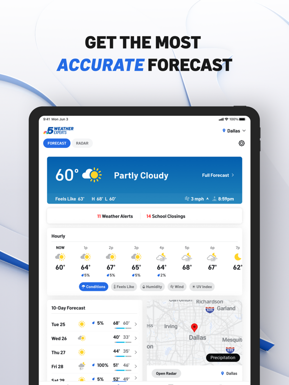 NBC 5 Dallas-Fort Worth News iPad screenshot 3 - News app