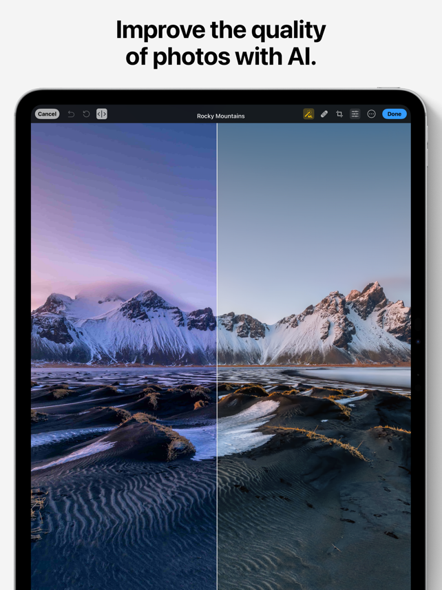 Photomator Screenshot